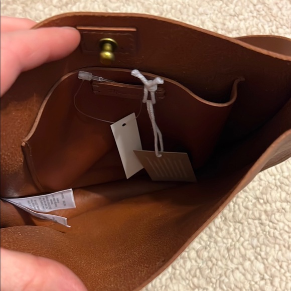 Brown Leather Crossbody Bag - Picture 3 of 12